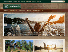 Tablet Screenshot of innsbrook-resort.com